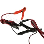 Зарядное устройство с зажимами "крокодил