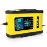 Жовтий зарядний пристрій E-FAST для авто акумуляторів